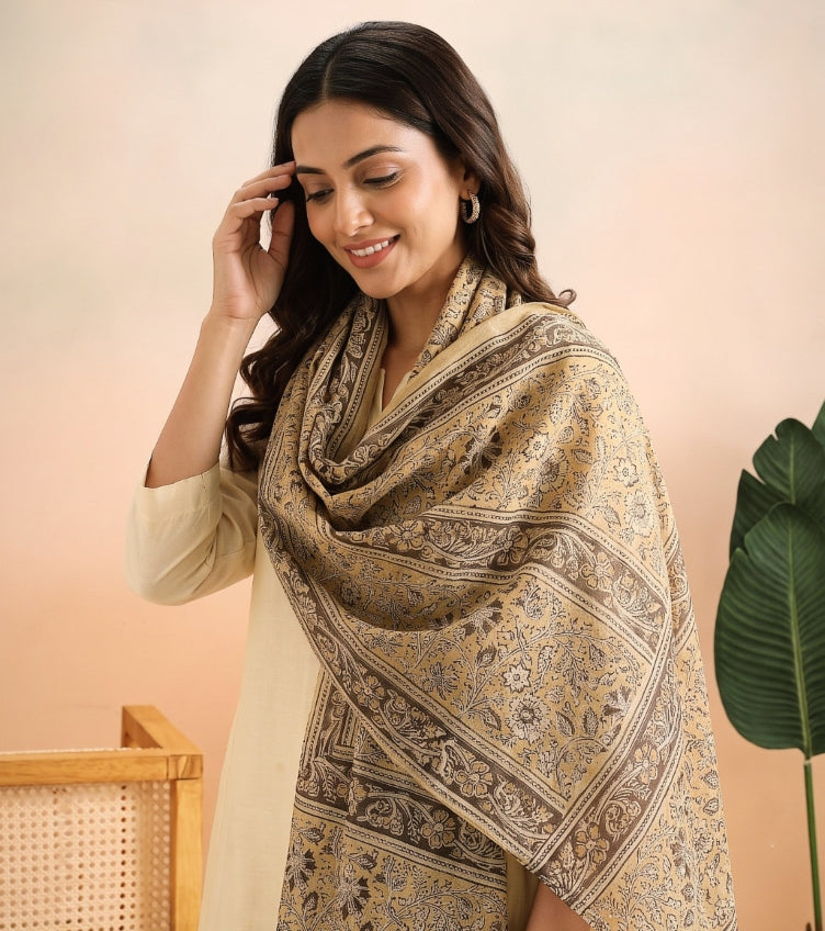 Kalamkari Print Stoles