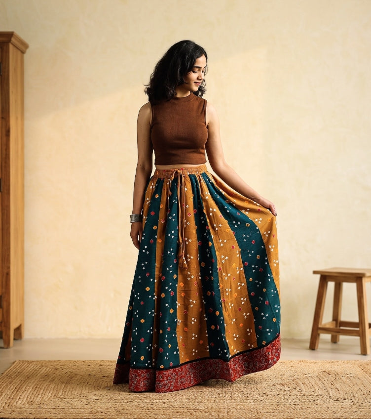 Bandhani Skirts