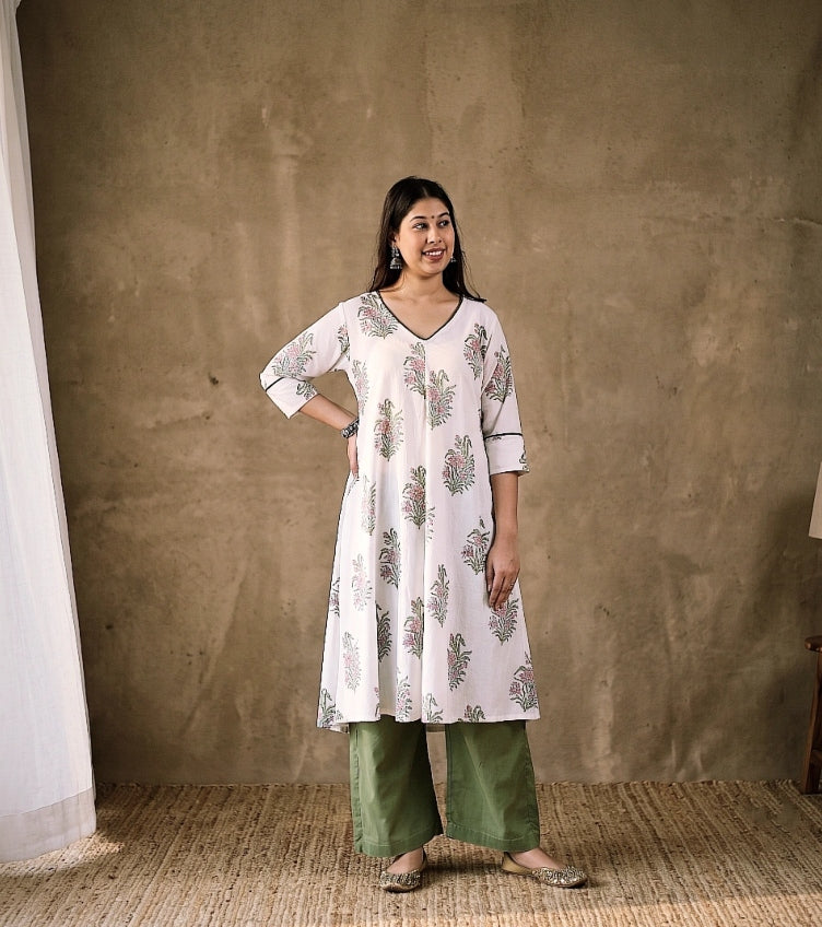 Sanganeri Cotton Kurtas