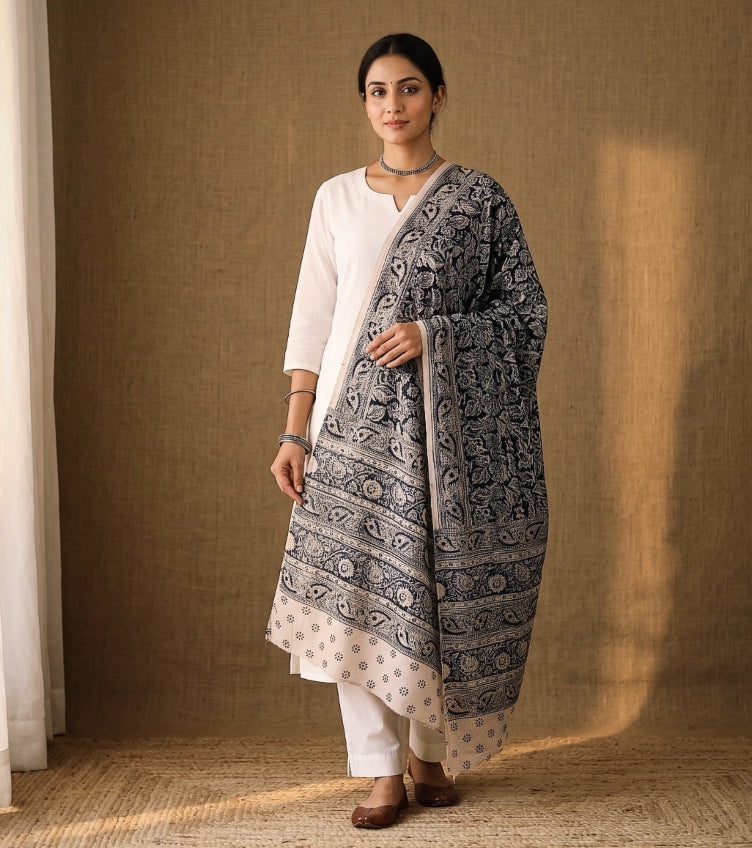 Kalamkari Print Dupattas