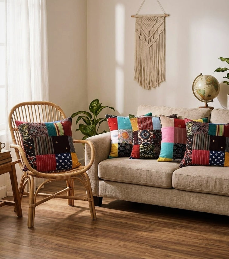Patchwork Cushion Covers
