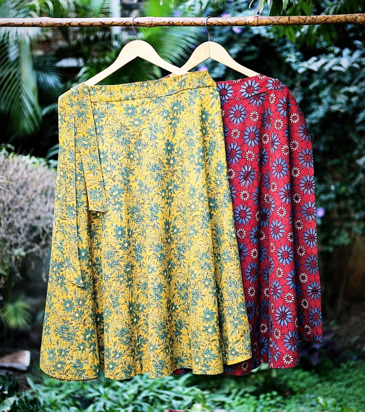 Ajrakh Print Skirts