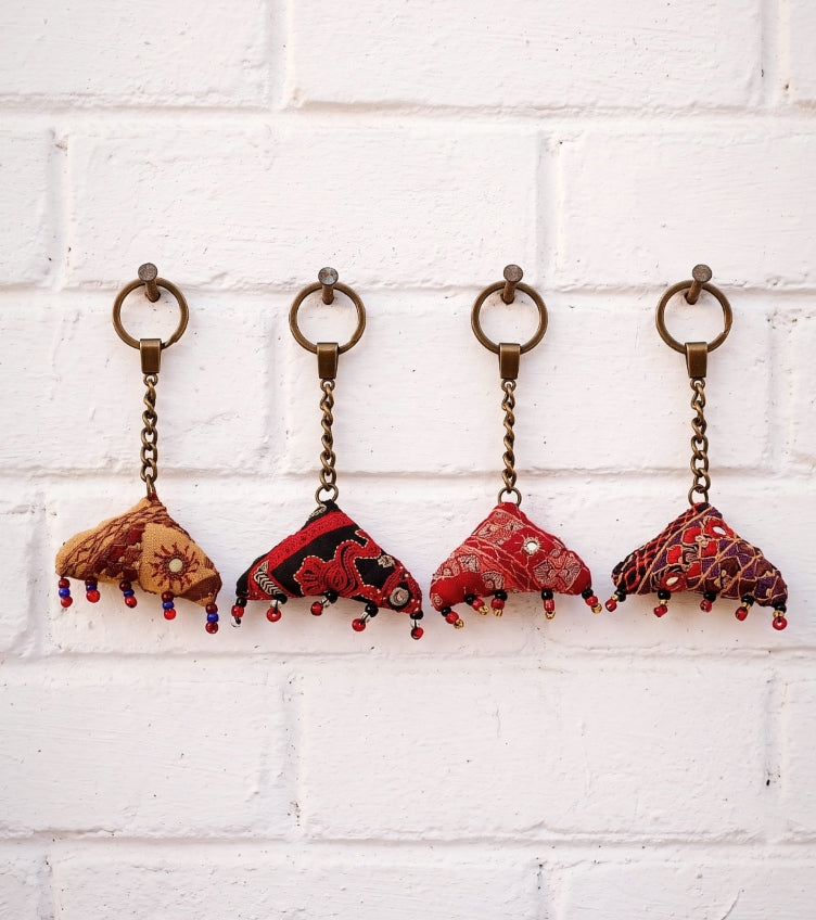 Kutch Embroidery Keychains
