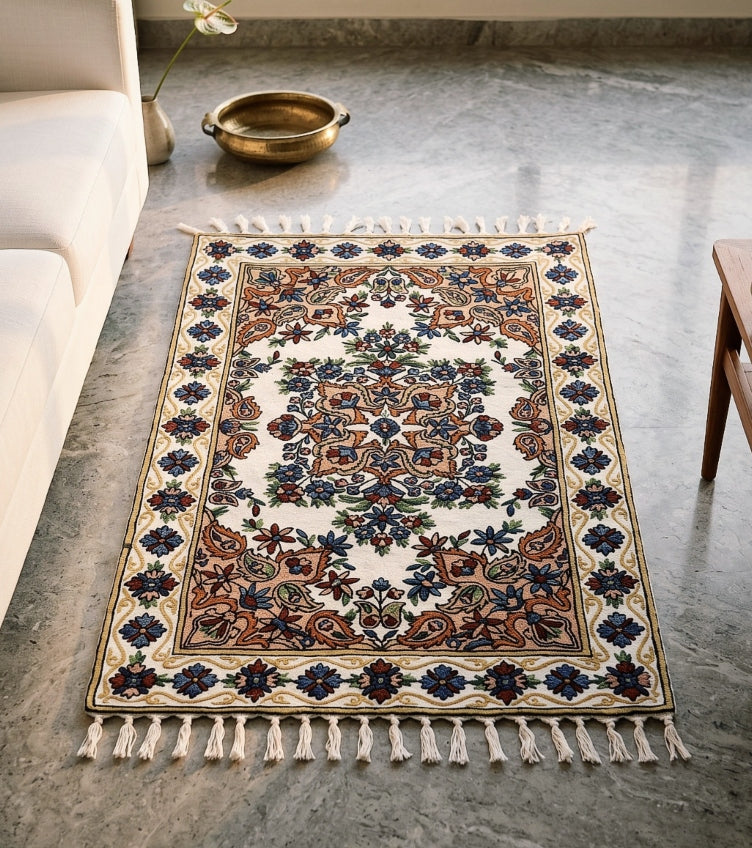 Crewel Embroidery Rugs