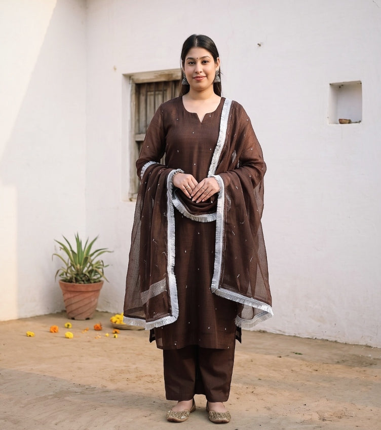 Kota Doria Suit Sets