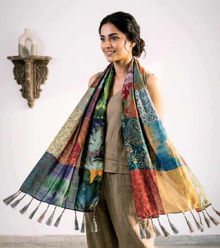 Reversible Patchwork Stoles