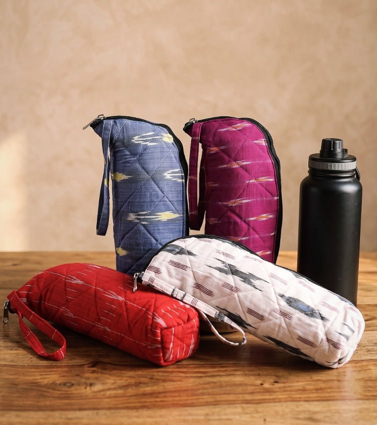 Ikat Bottle Covers