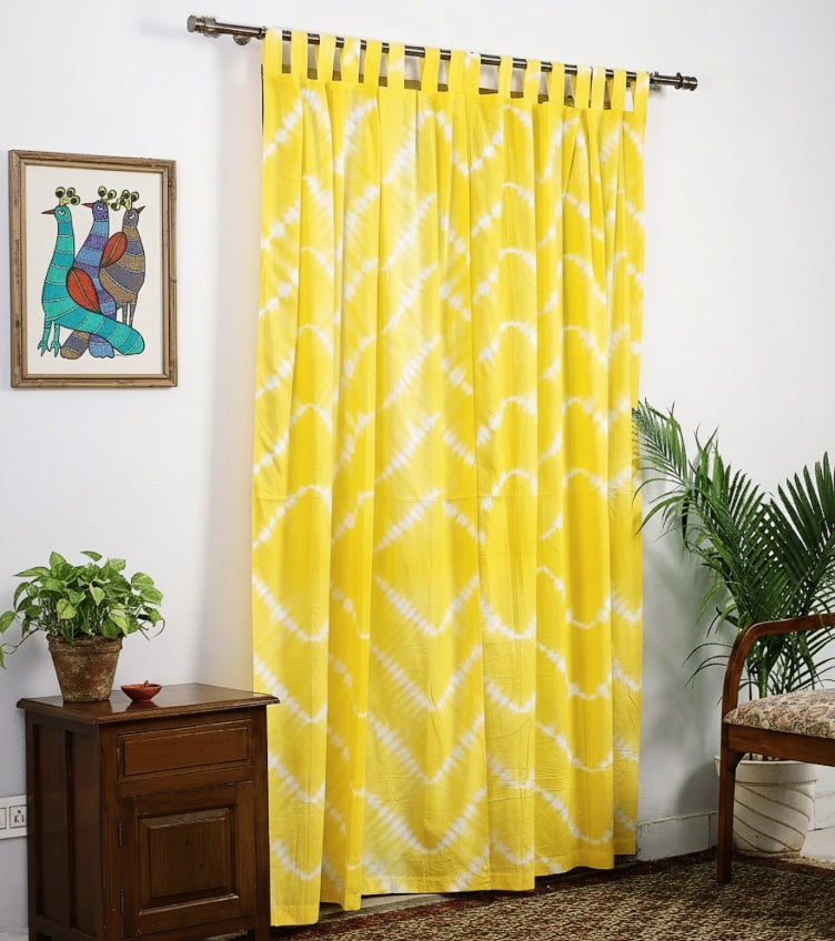 Shibori Curtains