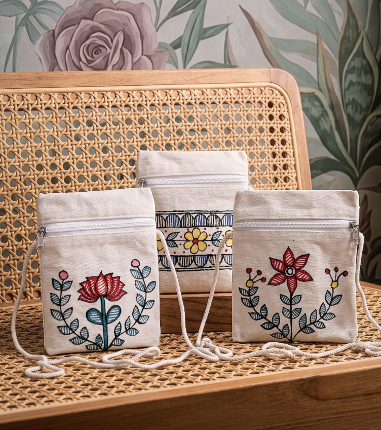 Madhubani Mobile Bags