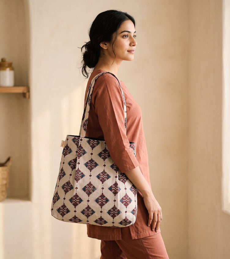 Cotton Jhola Bags