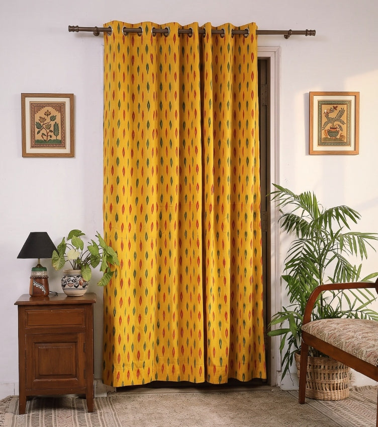 Pochampally Ikat Curtains