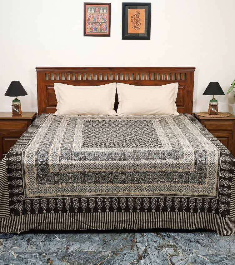 Kutch Ajrakh Bedsheets