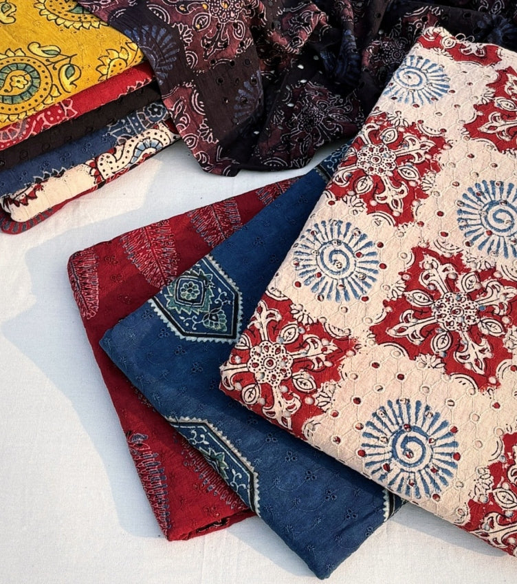 Ajrakh Hakoba Fabrics