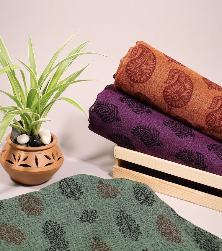 Bagh Print Fabrics