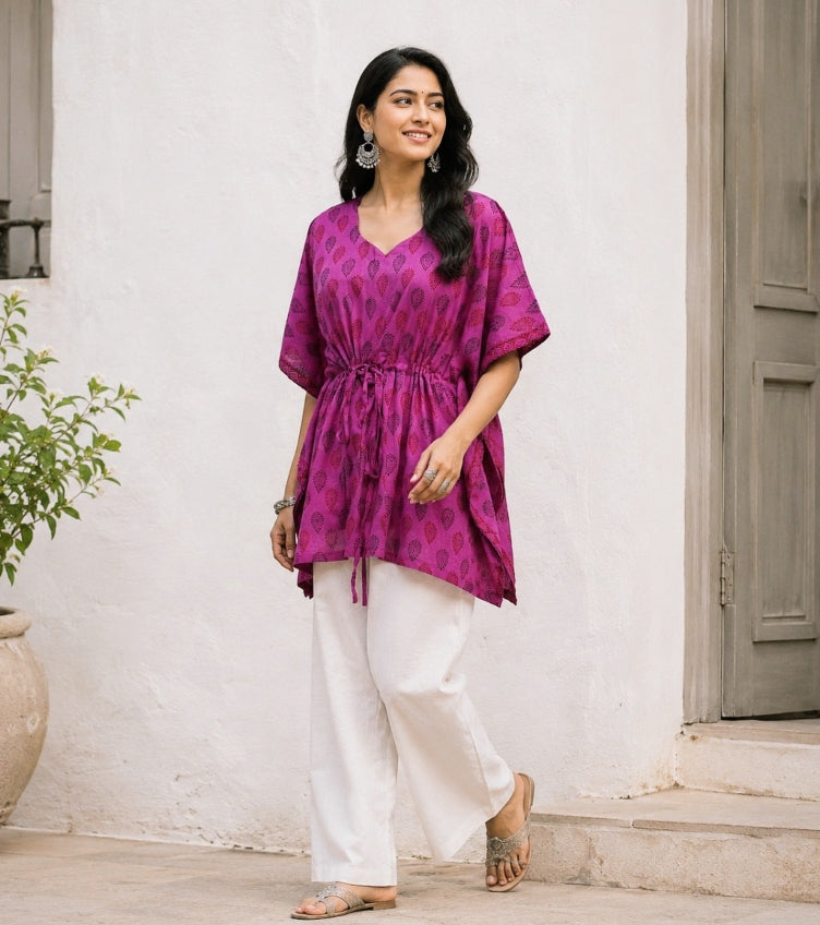 Bagh Print Kaftans