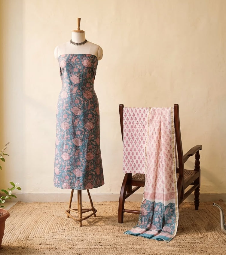Sanganeri Dress Materials