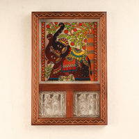 Rajiva-The Madhubani elephant Wall Art Frame