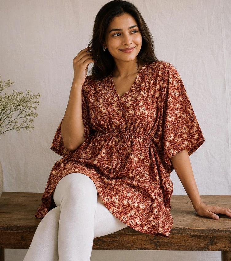 Kalamkari Print Kaftans