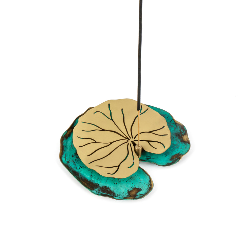 Lotus Leaf Incense Stick Holder