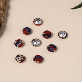  Buttonbaaz Handmade Fabric Button Small 