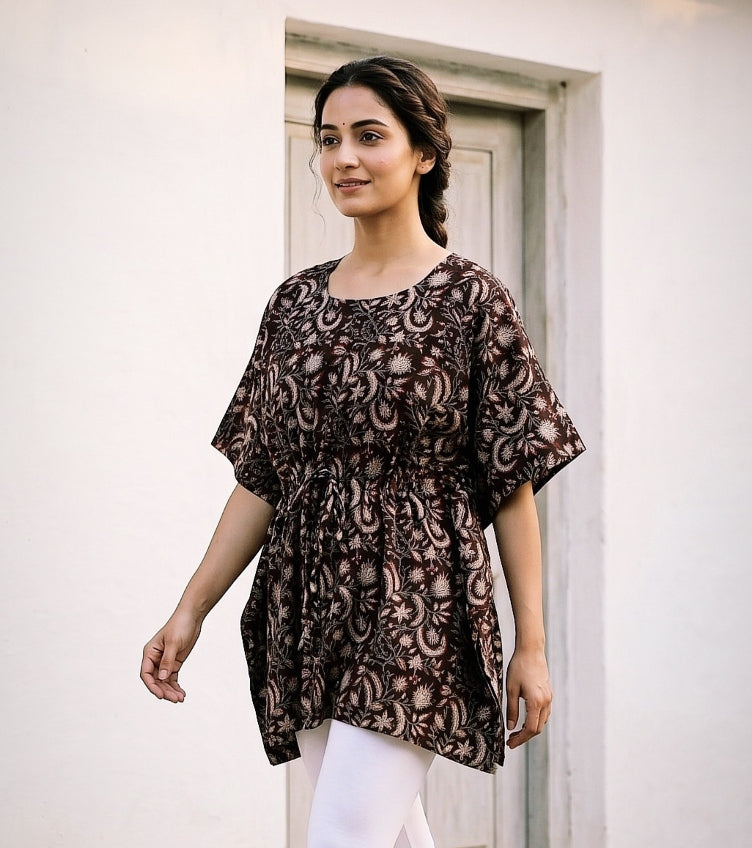 Bagru Cotton Kaftans