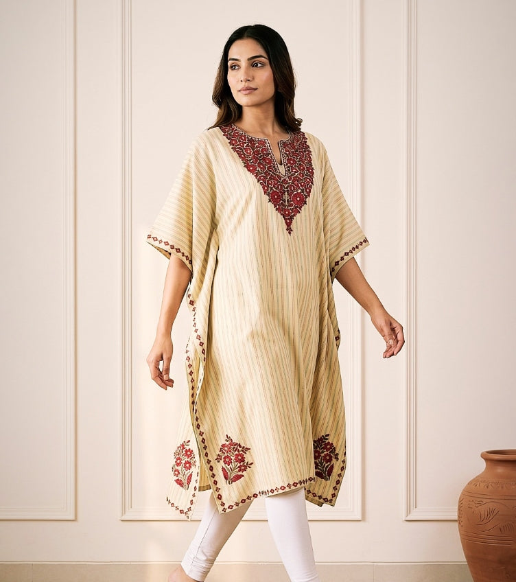 Kashmiri Embroidered Kaftans