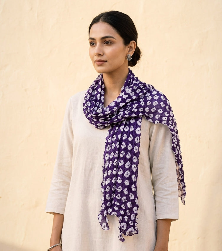 Bandhani Stoles