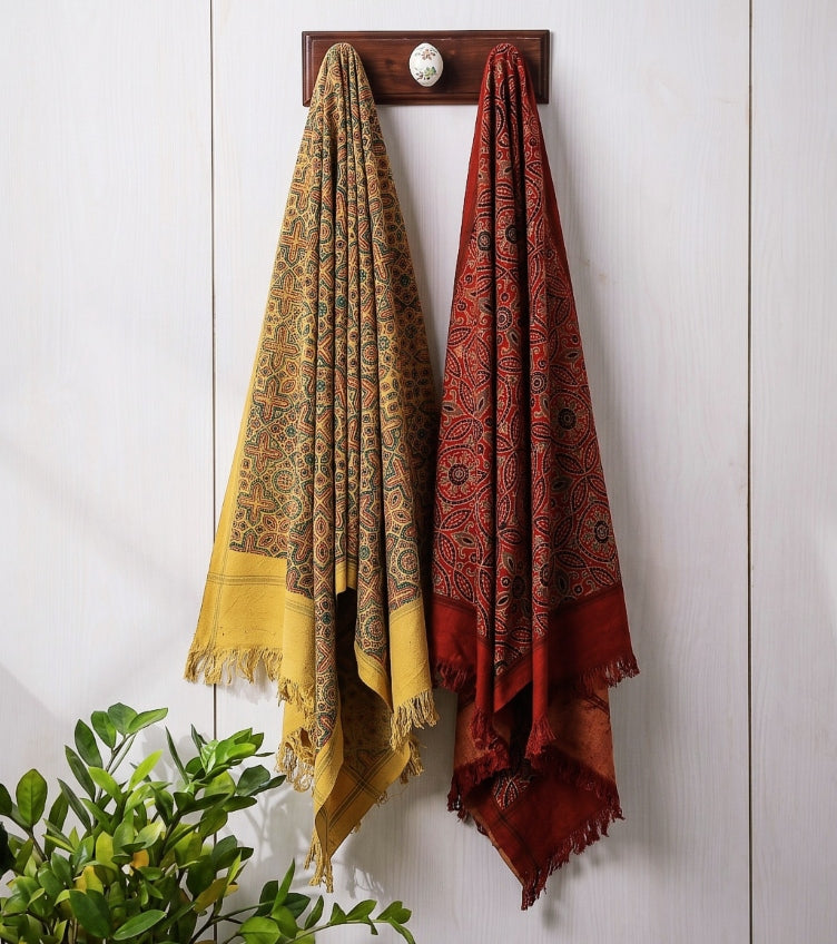 Ajrakh Towels