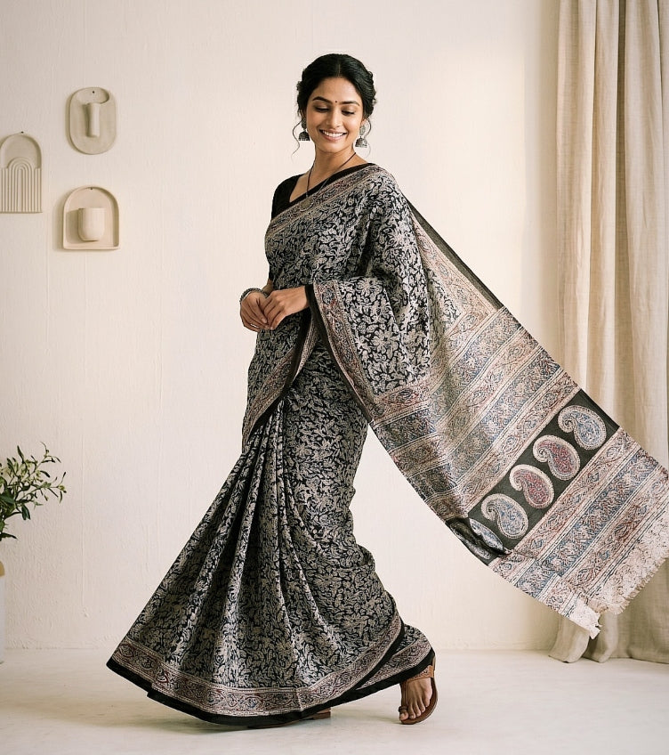 Pedana Kalamkari Sarees