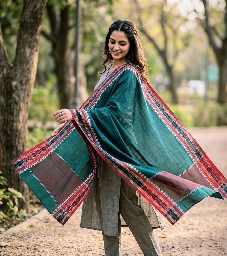 Sambalpuri Ikat Dupattas