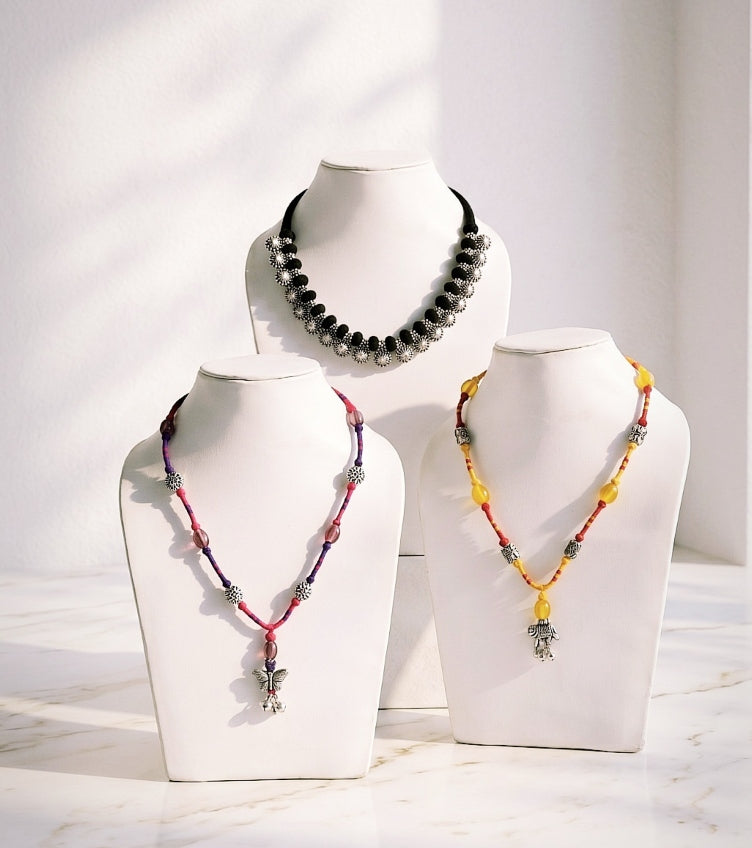 Patwa Threadwork Necklaces