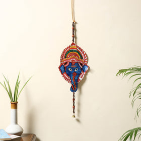  Tholu Bommalata Leather Puppet Wall Hanging l iTokri.com 