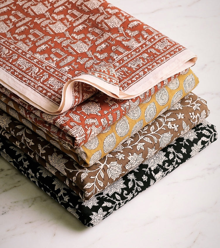 Bagru Cotton Fabrics