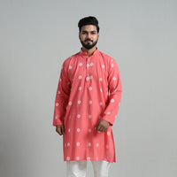 Cotton Long Jacquard Kurta for Men 09