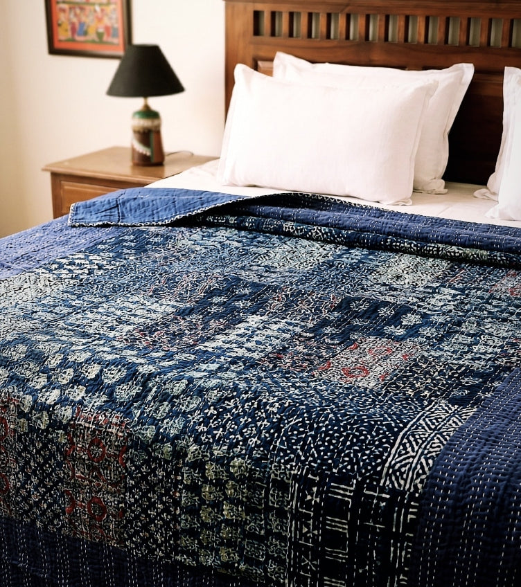 Ajrakh Print Bedsheets