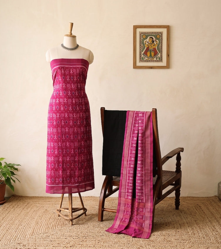 Sambalpuri Ikat Dress Materials