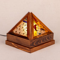 Tathagat - Madhubani Foldable Desk Lamp