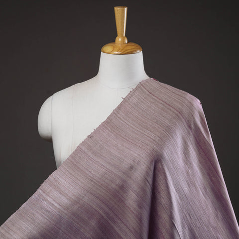 Purple - bhagalpuri handwoven pure desi tussar silk fabric
