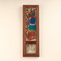 Mayurari - The Madhubani Peacock Wall Art Frame