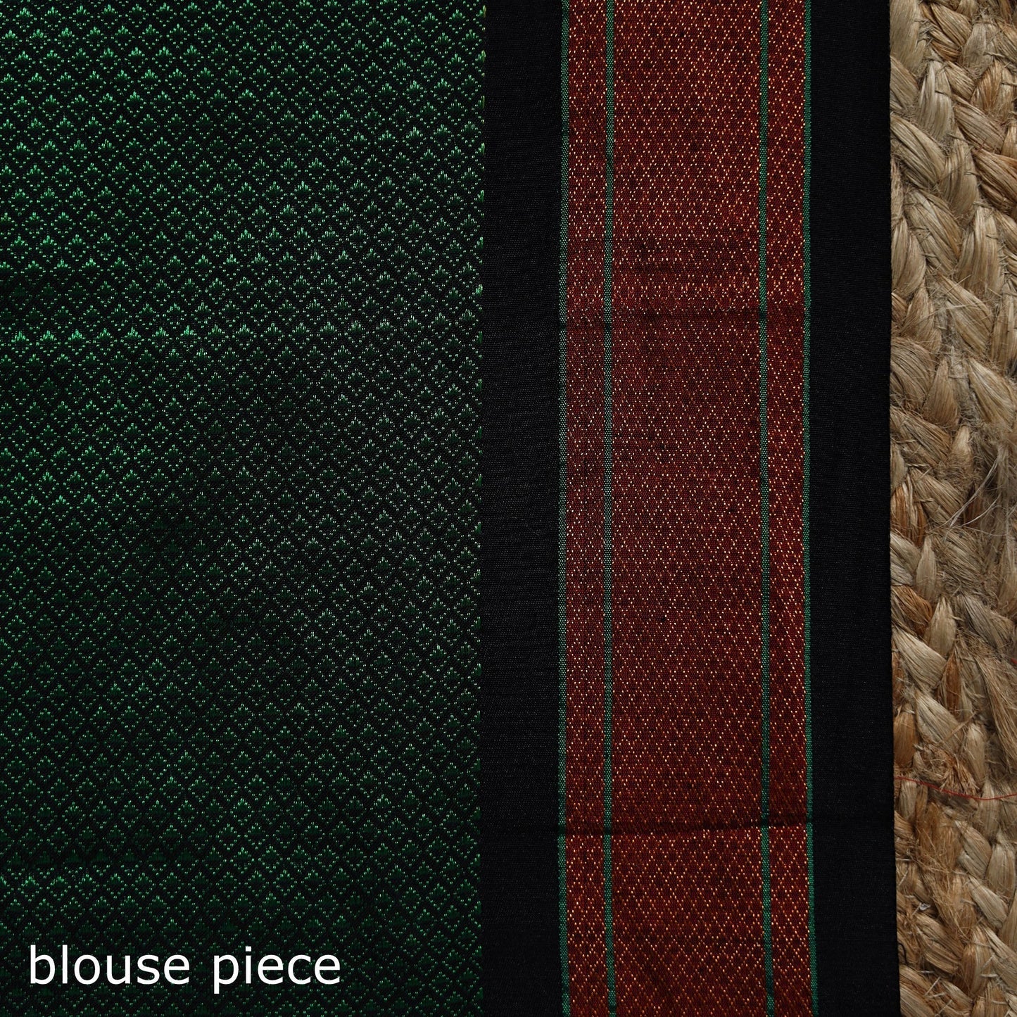 Silk cotton khun saree with ilkal pallu chikki paras border