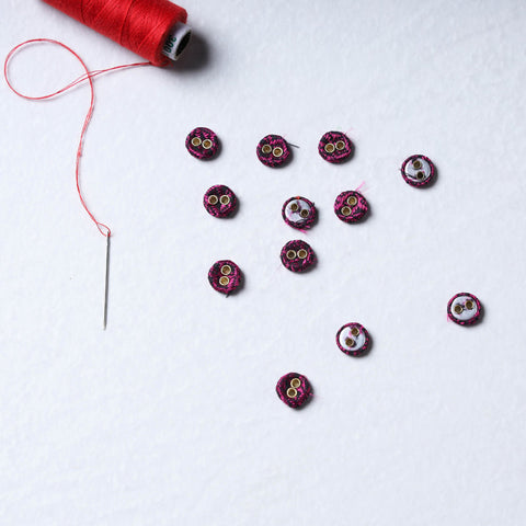  Buttonbaaz Handmade Fabric Button 