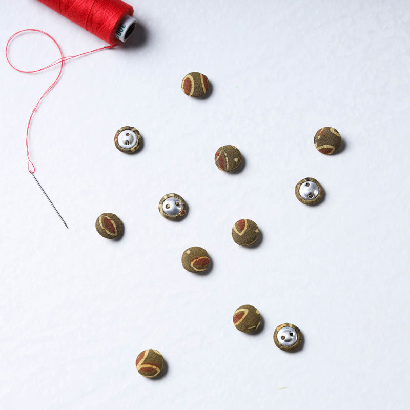  Buttonbaaz Handmade Fabric Button 