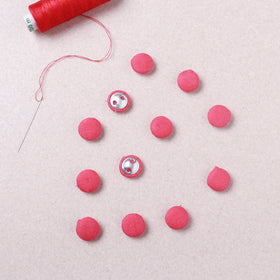  Buttonbaaz Handmade Fabric Button 
