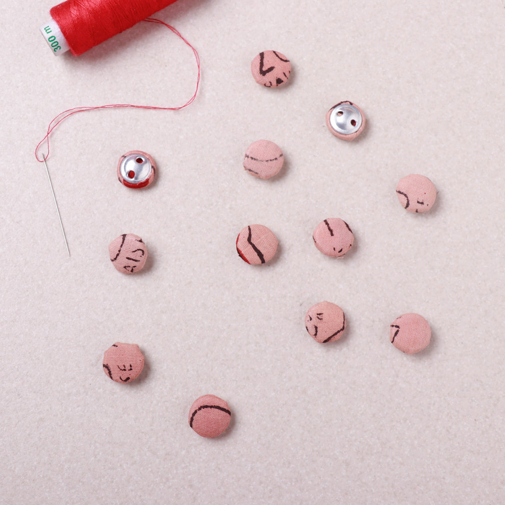  Buttonbaaz Handmade Fabric Button 