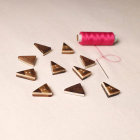 2.4cm Handmade Sambhal Clothing Button (Set of 10)