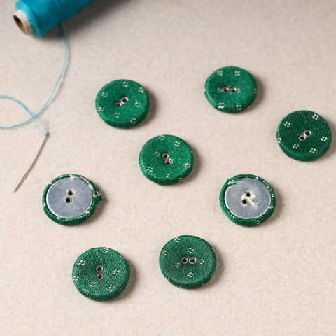  2.5cm Buttonbaaz Handmade Button Big (Set of 8) 49 