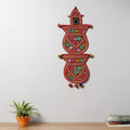  Mirror Work Kutch Hand Embroidered Kalash Wall Hanging Letter Holder 