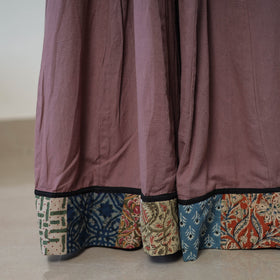 Buy 24 Kali Plain Cotton Skirt with Patchwork Border Online