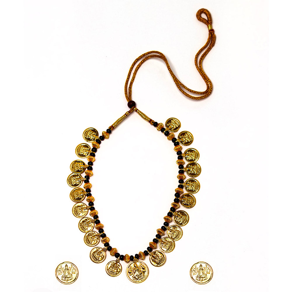 Laxmi Coin Embedded Necklace