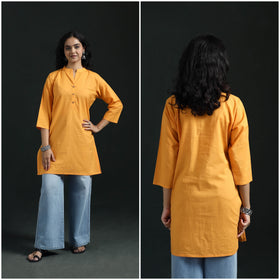 Plain Cotton Short Kurta for Women 28